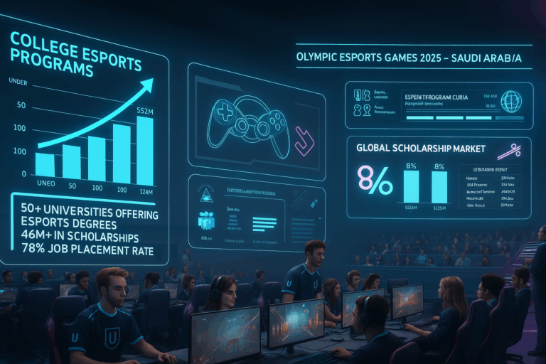 College Esports Program Growth Statistics (2025)