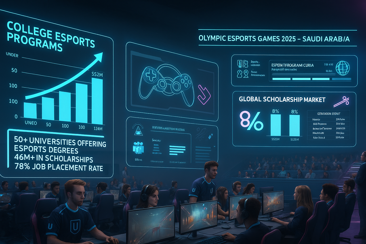 College Esports Program Growth Statistics (2025)
