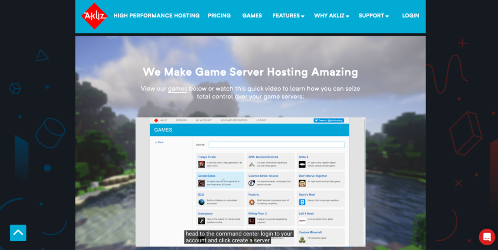Akliz website